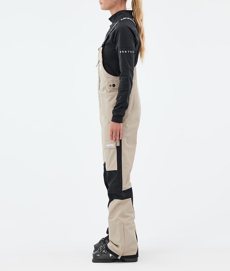 Montec Fawk W Skibukse Dame Sand/Black, Bilde 3 av 7