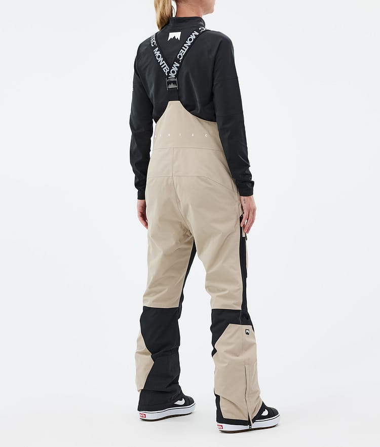 Montec Fawk W Snowboardbukse Dame Sand/Black, Bilde 4 av 7