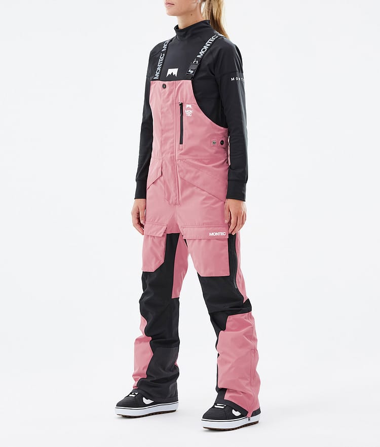 Montec Fawk W Snowboardbukse Dame Pink/Black Renewed, Bilde 1 av 7