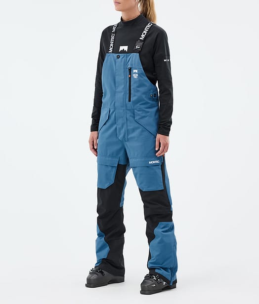 Montec Fawk W Skibukse Dame Blue Steel/Black