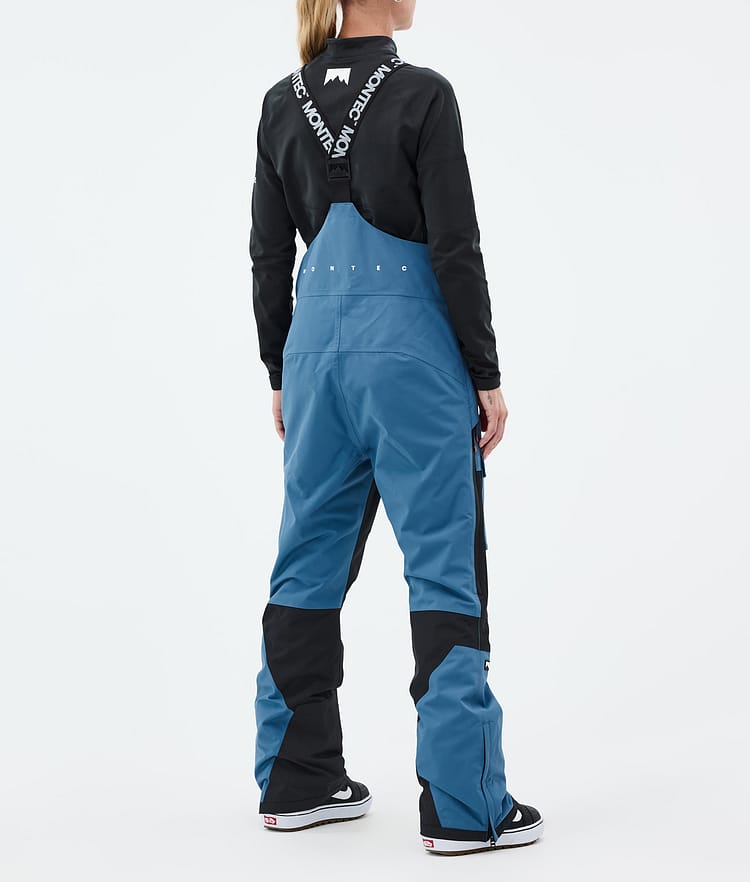 Montec Fawk W Snowboardbukse Dame Blue Steel/Black Renewed, Bilde 4 av 7