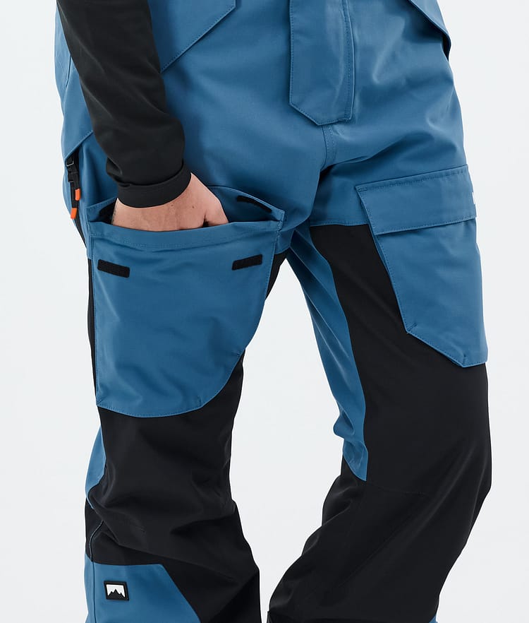 Montec Fawk W Snowboardbukse Dame Blue Steel/Black Renewed, Bilde 7 av 7