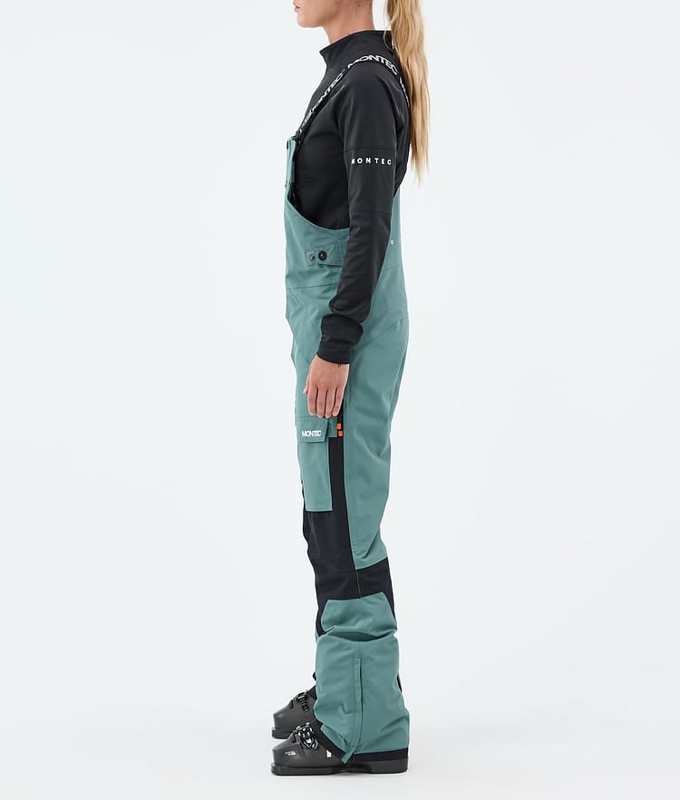 Montec Fawk W Skibukse Dame Atlantic/Black, Bilde 3 av 7