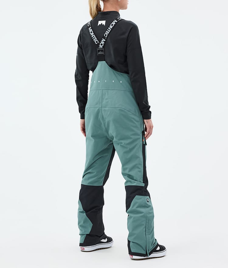 Montec Fawk W Snowboardbukse Dame Atlantic/Black Renewed, Bilde 4 av 7