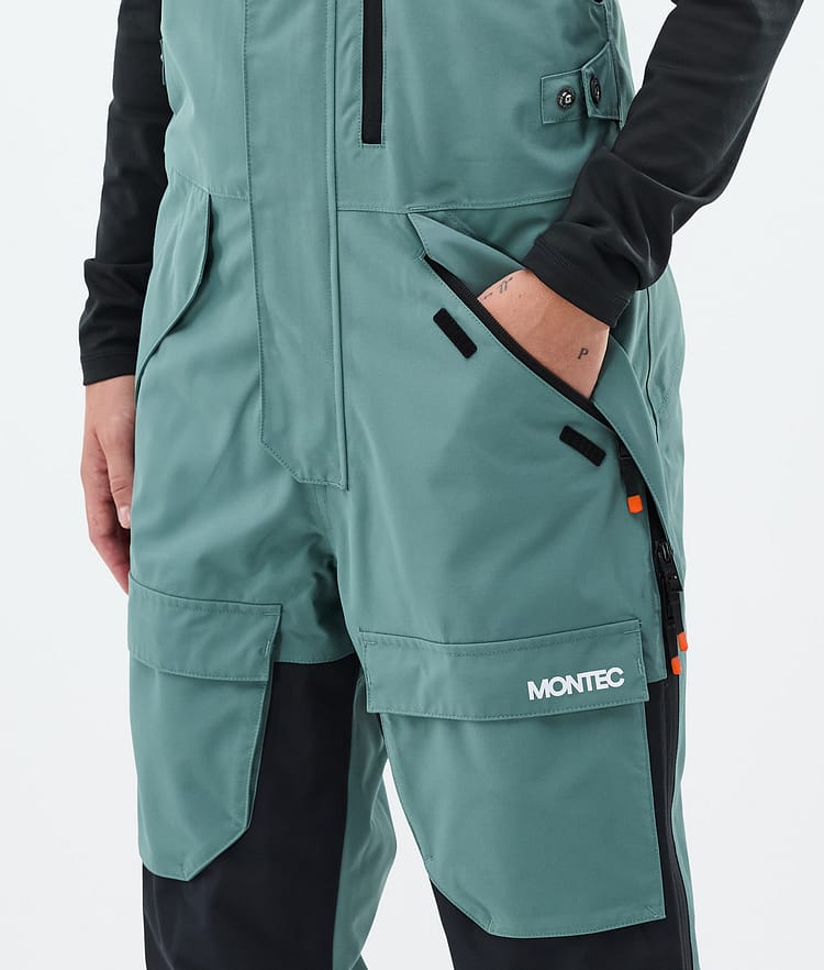 Montec Fawk W Snowboardbukse Dame Atlantic/Black Renewed, Bilde 5 av 7