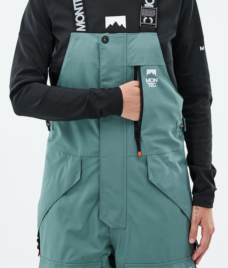 Montec Fawk W Snowboardbukse Dame Atlantic/Black Renewed, Bilde 6 av 7