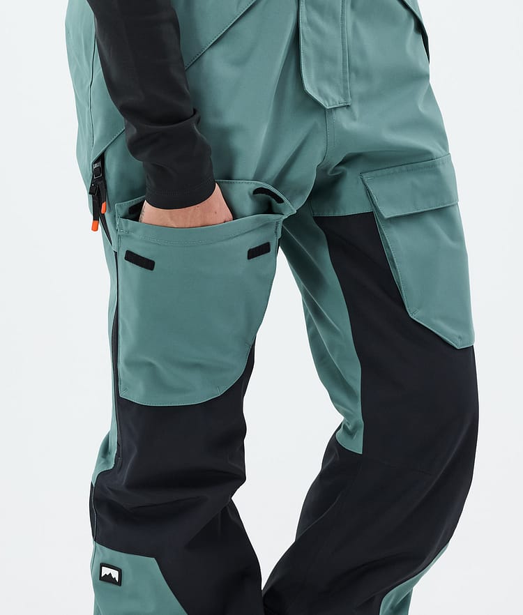 Montec Fawk W Snowboardbukse Dame Atlantic/Black Renewed, Bilde 7 av 7
