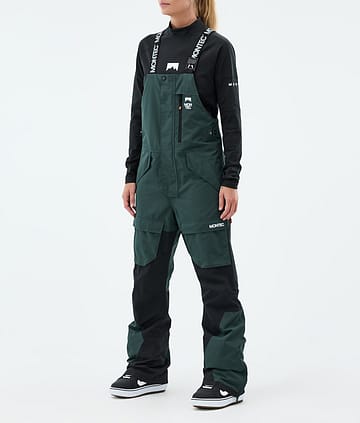 Montec Fawk W Snowboardbukse Dame Dark Atlantic/Black Renewed