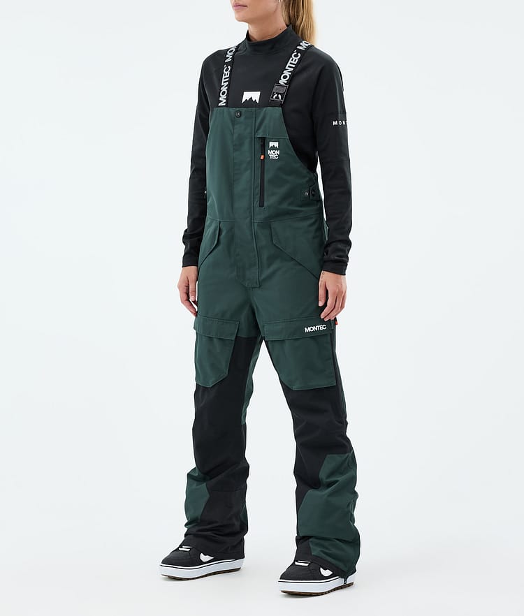 Montec Fawk W Snowboardbukse Dame Dark Atlantic/Black Renewed, Bilde 1 av 7