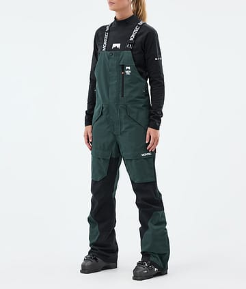 Montec Fawk W Skibukse Dame Dark Atlantic/Black