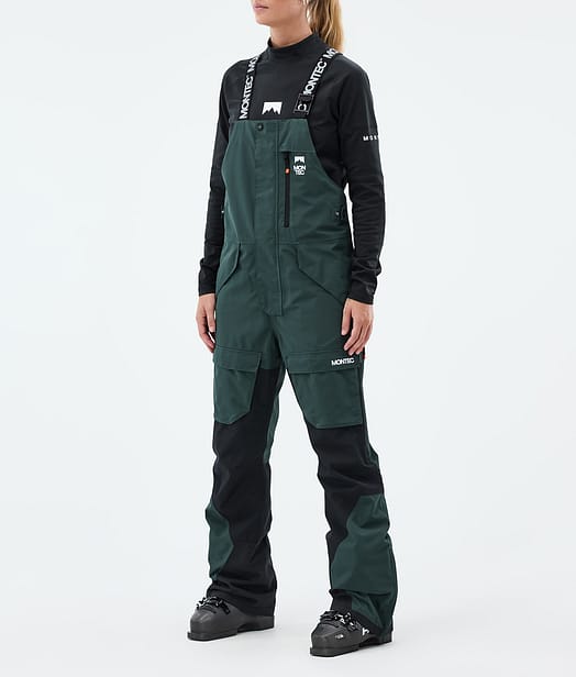Montec Fawk W Skibukse Dame Dark Atlantic/Black