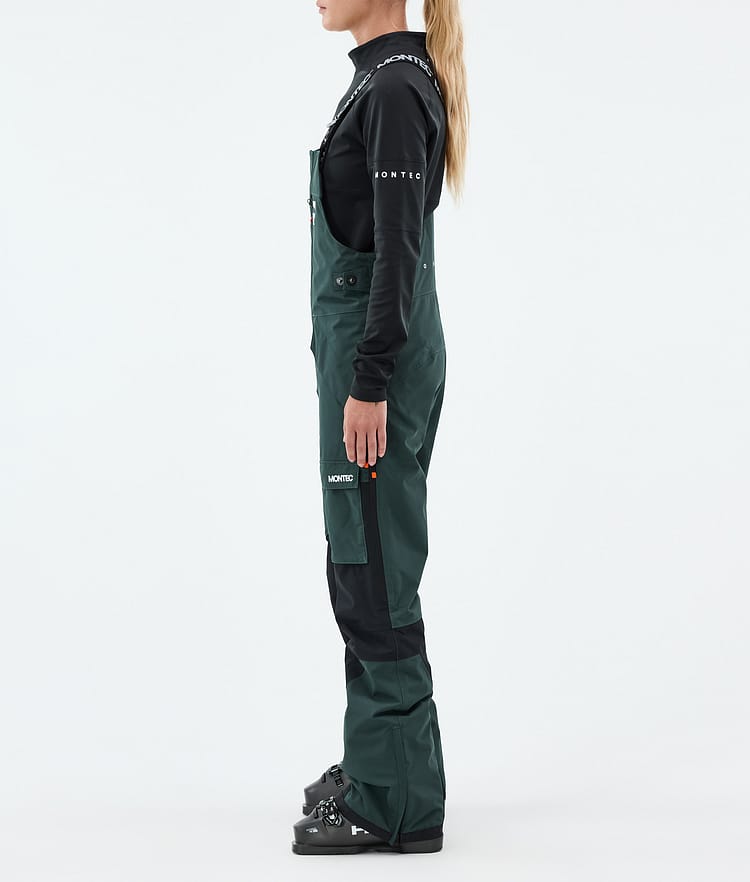 Montec Fawk W Skibukse Dame Dark Atlantic/Black, Bilde 3 av 7