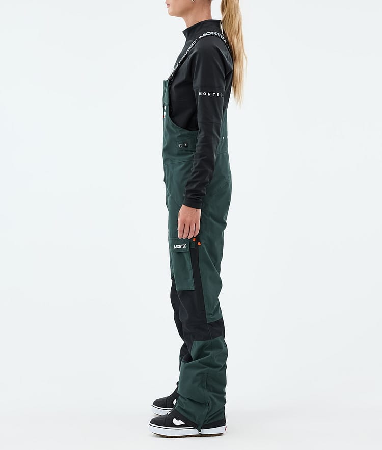 Montec Fawk W Snowboardbukse Dame Dark Atlantic/Black Renewed, Bilde 3 av 7