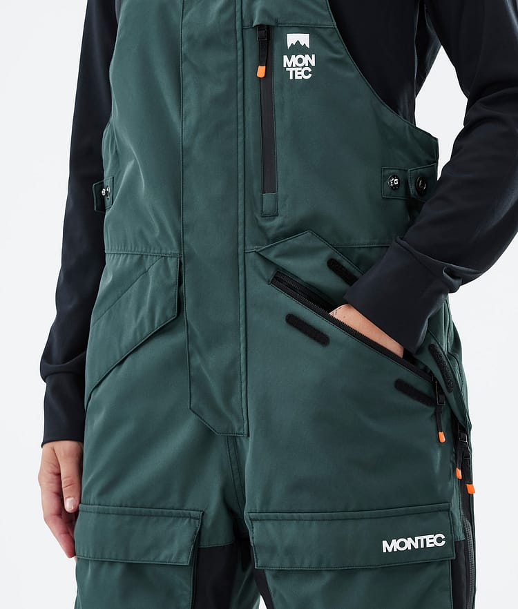 Montec Fawk W Snowboardbukse Dame Dark Atlantic/Black