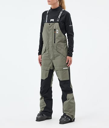 Montec Fawk W Skibukse Dame Greenish/Black