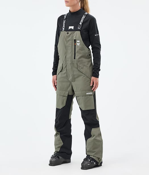 Montec Fawk W Skibukse Dame Greenish/Black