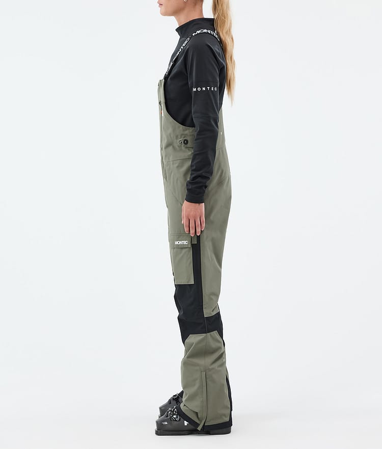 Montec Fawk W Skibukse Dame Greenish/Black, Bilde 3 av 7