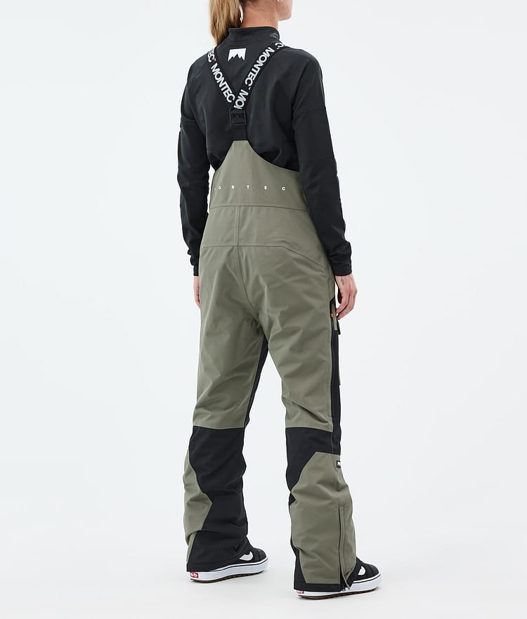 Montec Fawk W Snowboardbukse Dame Greenish/Black Renewed, Bilde 4 av 7