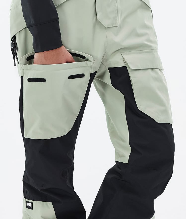 Montec Fawk W Snowboardbukse Dame Soft Green/Black Renewed, Bilde 7 av 7