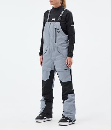 Montec Fawk W Snowboardbukse Dame Soft Blue/Black Renewed