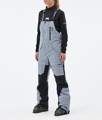 Montec Fawk W Skibukse Dame Soft Blue/Black
