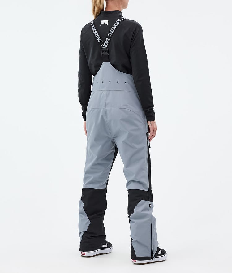 Montec Fawk W Snowboardbukse Dame Soft Blue/Black Renewed, Bilde 4 av 7