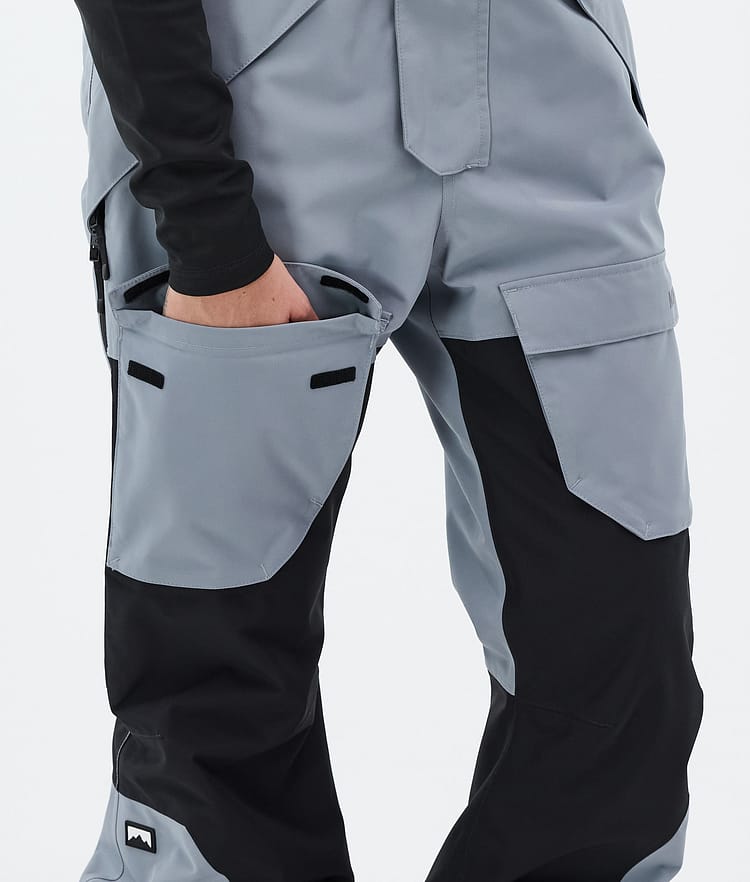 Montec Fawk W Snowboardbukse Dame Soft Blue/Black Renewed, Bilde 7 av 7