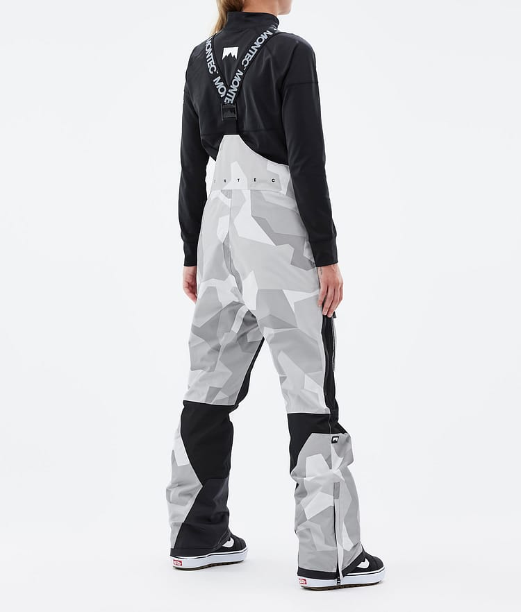 Montec Fawk W Snowboardbukse Dame Snow Camo, Bilde 3 av 6