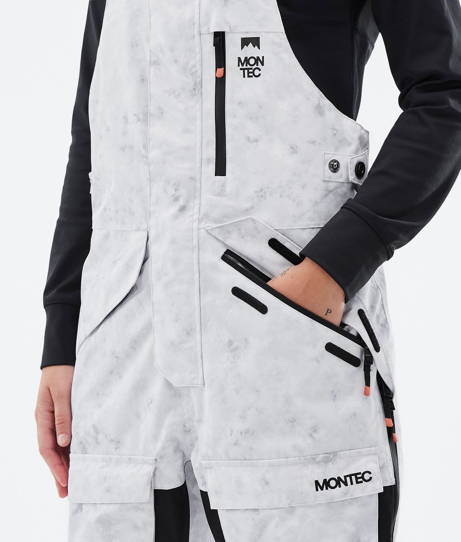 Montec Fawk W Skibukse Dame White Tiedye, Bilde 4 av 6