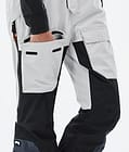 Montec Fawk W Snowboardbukse Dame Light Grey/Black/Metal Blue, Bilde 7 av 7