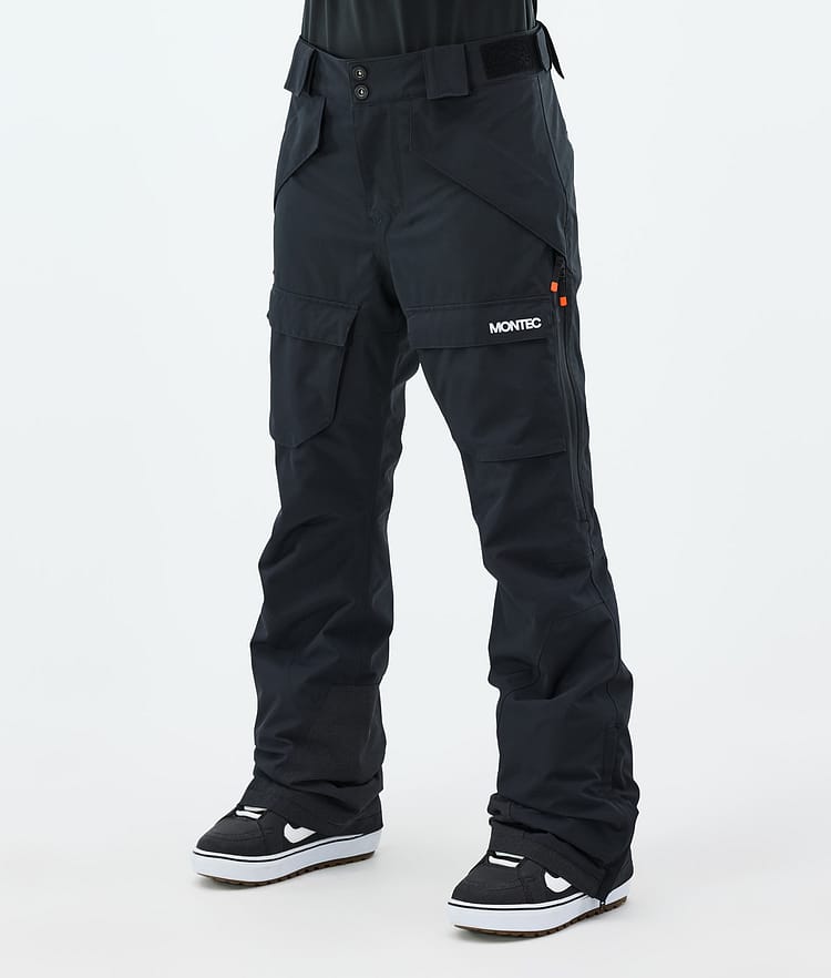 Montec Kirin W Snowboardbukse Dame Black Renewed, Bilde 1 av 5