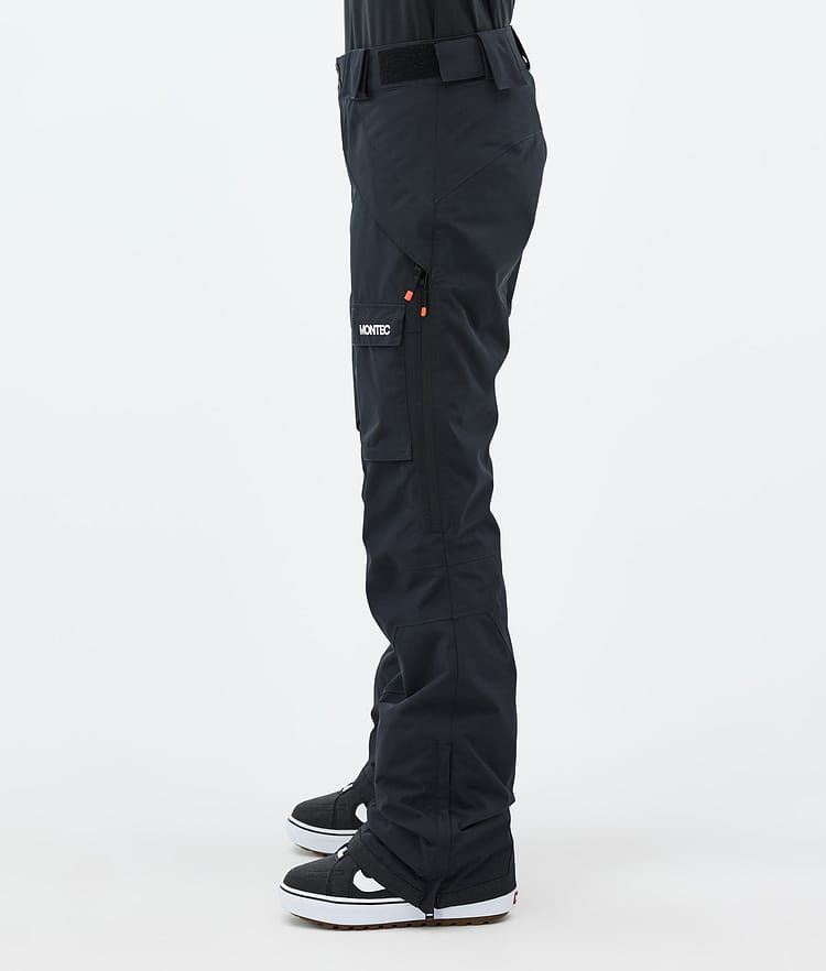 Montec Kirin W Snowboardbukse Dame Black Renewed, Bilde 2 av 5