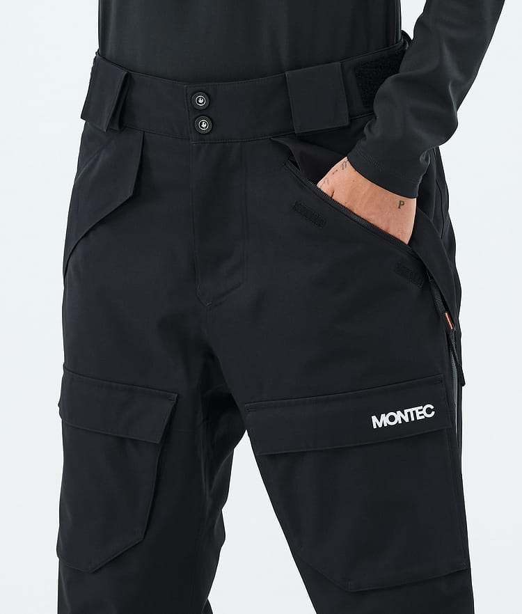 Montec Kirin W Snowboardbukse Dame Black, Bilde 5 av 6
