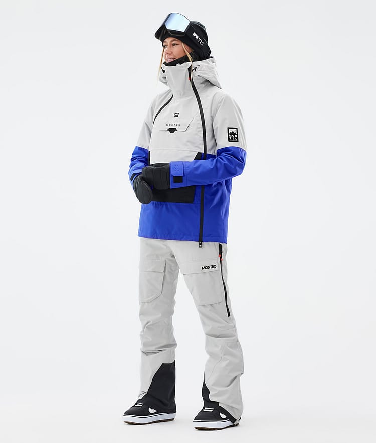 Montec Kirin W Snowboardbukse Dame Light Grey Renewed, Bilde 2 av 6