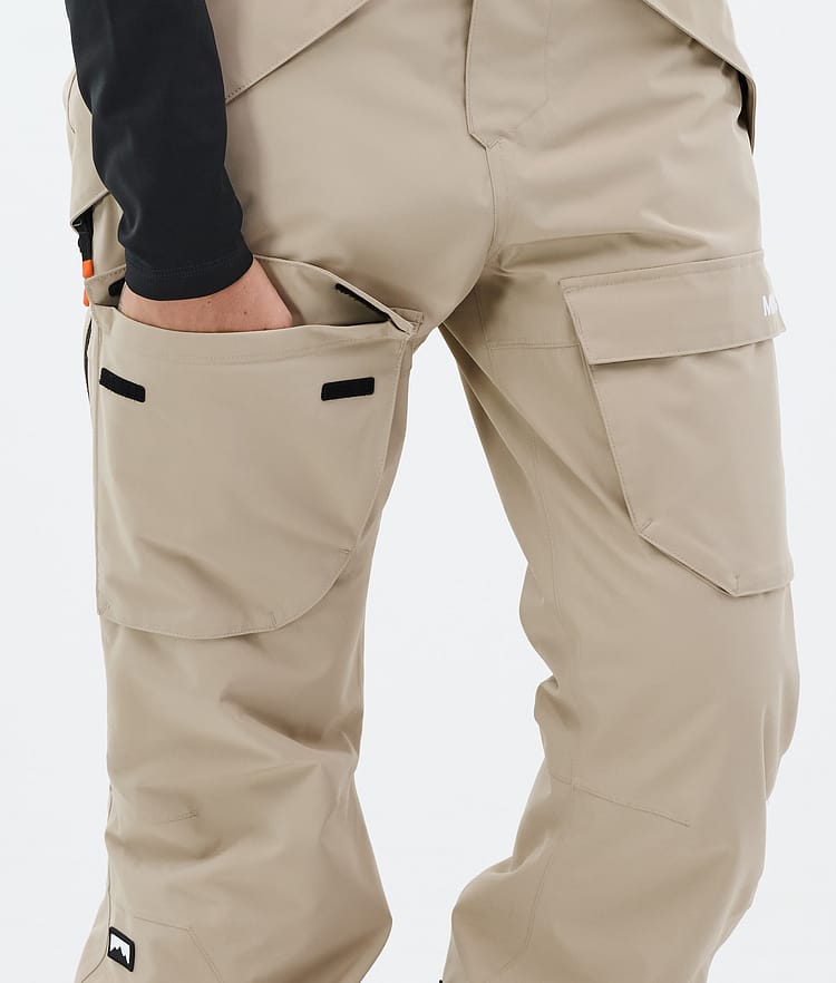 Montec Kirin W Snowboardbukse Dame Sand Renewed, Bilde 5 av 5