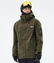 Dope Adept Snowboardjakke Herre Olive Green