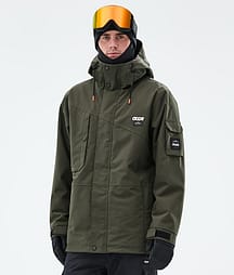 Dope Adept Snowboardjakke Herre Olive Green