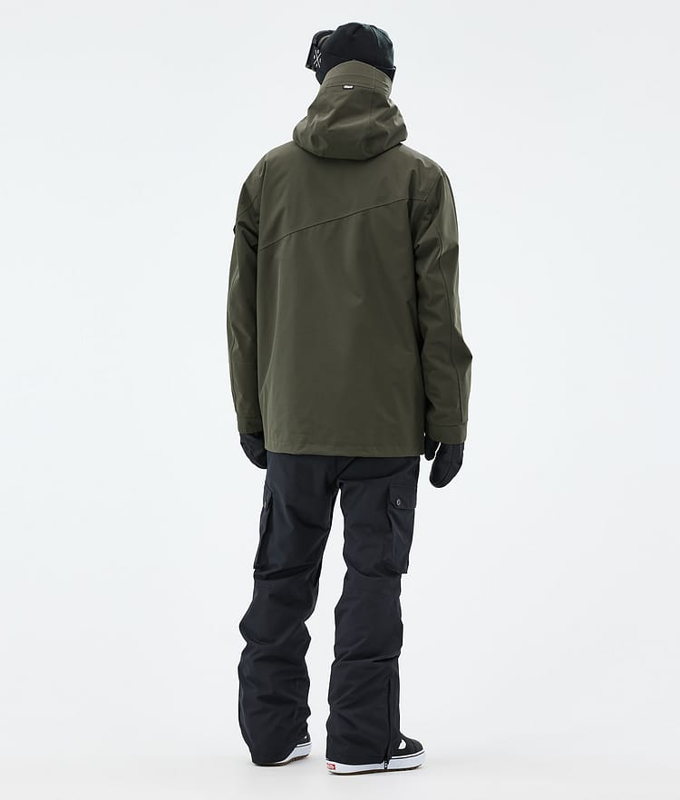 Dope Adept Snowboardjakke Herre Olive Green, Bilde 4 av 8
