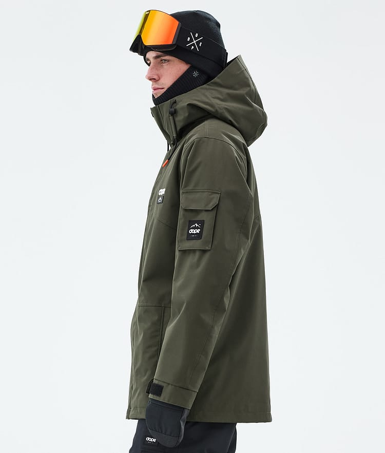 Dope Adept Skijakke Herre Olive Green, Bilde 5 av 8
