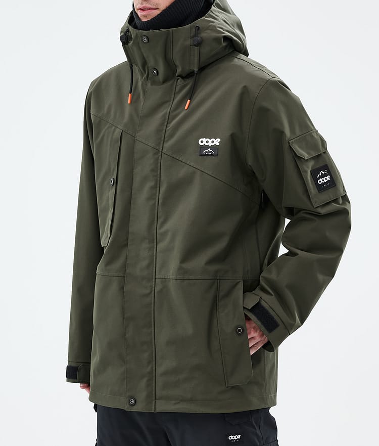 Dope Adept Skijakke Herre Olive Green, Bilde 7 av 8