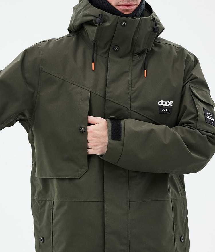 Dope Adept Skijakke Herre Olive Green, Bilde 8 av 8