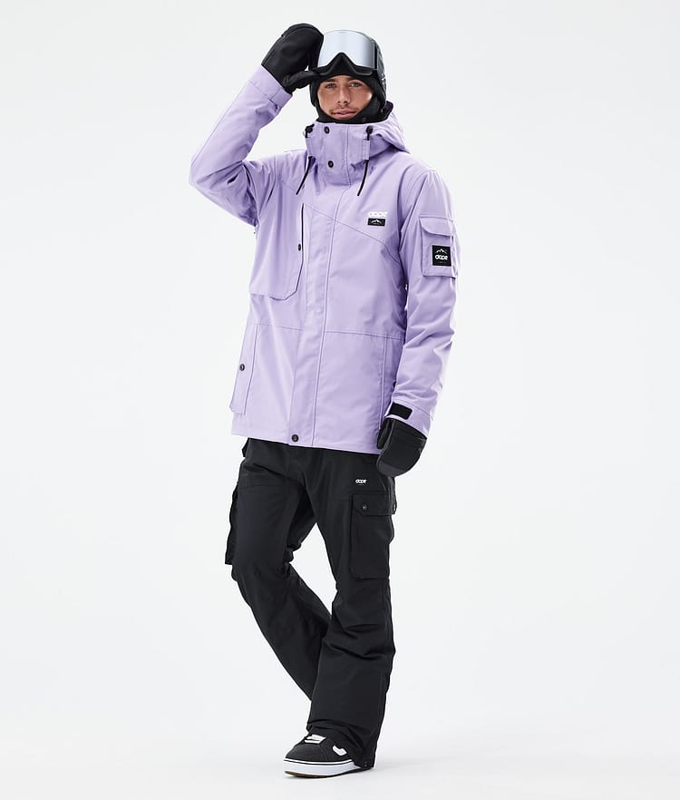 Dope Adept Snowboardjakke Herre Faded Violet Renewed, Bilde 3 av 9