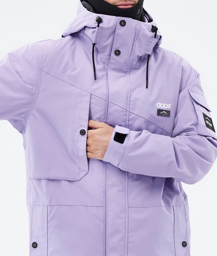 Dope Adept Snowboardjakke Herre Faded Violet Renewed, Bilde 9 av 9