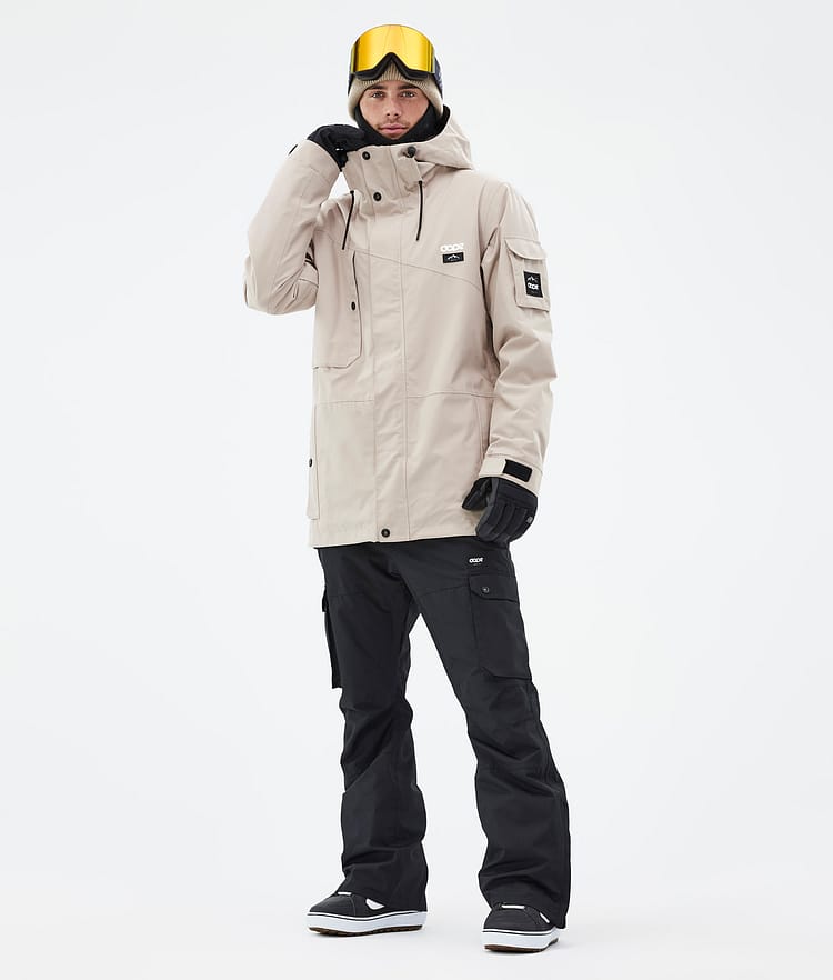 Dope Adept Snowboardjakke Herre Sand Renewed, Bilde 3 av 9