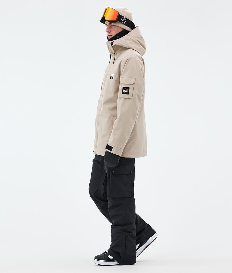Dope Adept Snowboardjakke Herre Sand, Bilde 3 av 9