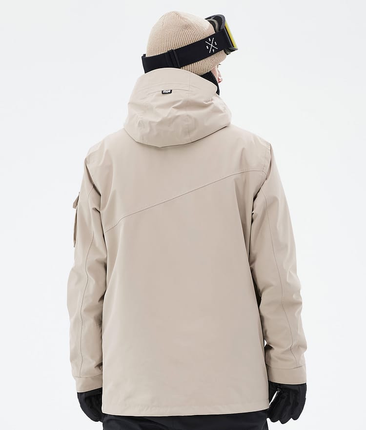 Dope Adept Snowboardjakke Herre Sand Renewed, Bilde 7 av 9