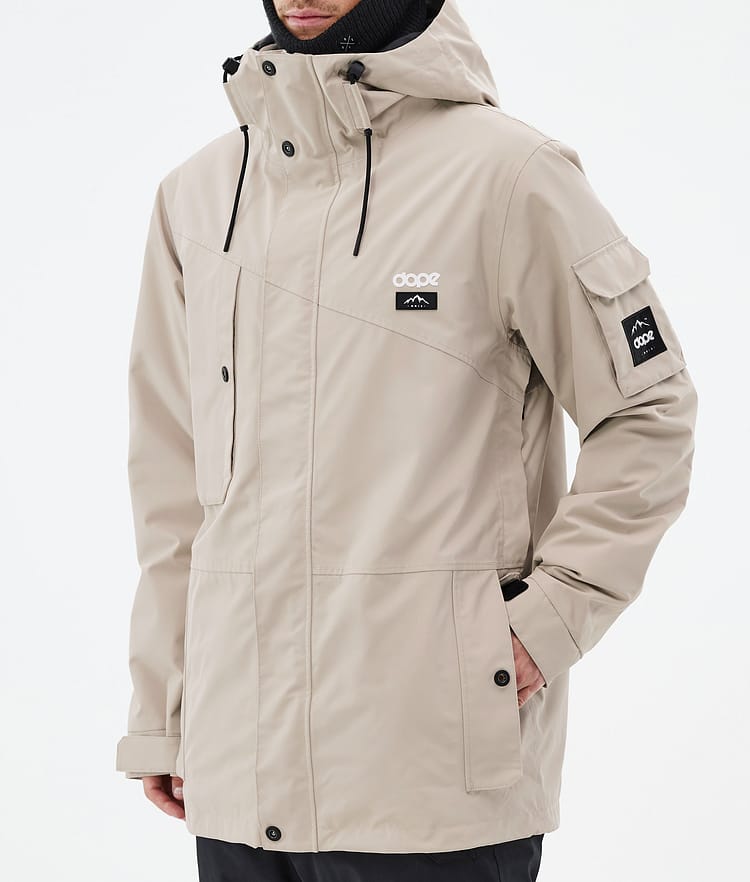 Dope Adept Snowboardjakke Herre Sand Renewed, Bilde 8 av 9