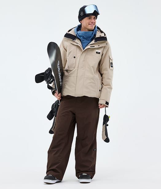 Dope Adept Snowboardoutfit Sand/Dark Brown