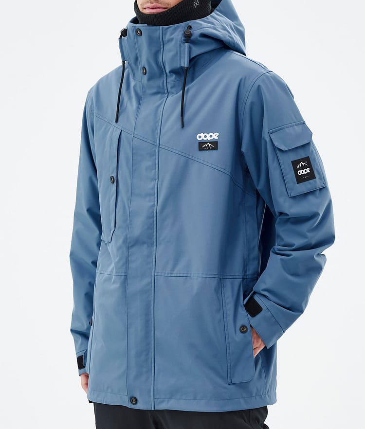 Dope Adept Snowboardjakke Herre Blue Steel Renewed, Bilde 8 av 9