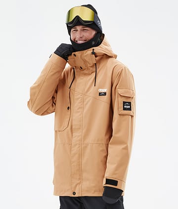 Dope Adept Skijakke Herre Khaki Yellow